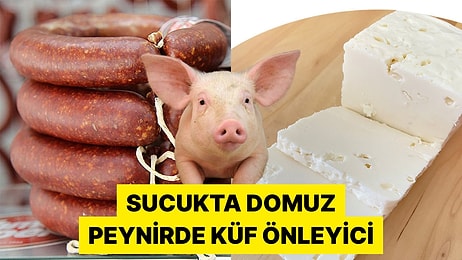 Sucukta Domuz Eti Peynirde Natamisin: Tarım ve Orman Bakanlığı Tağşişli Gıda Listesini Güncelledi