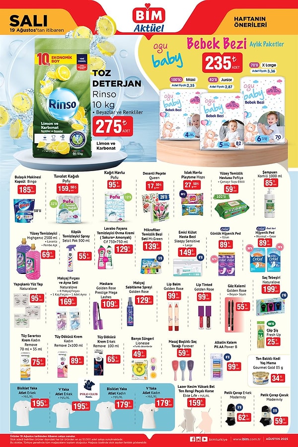 Rinso Toz Deterjan 275 TL