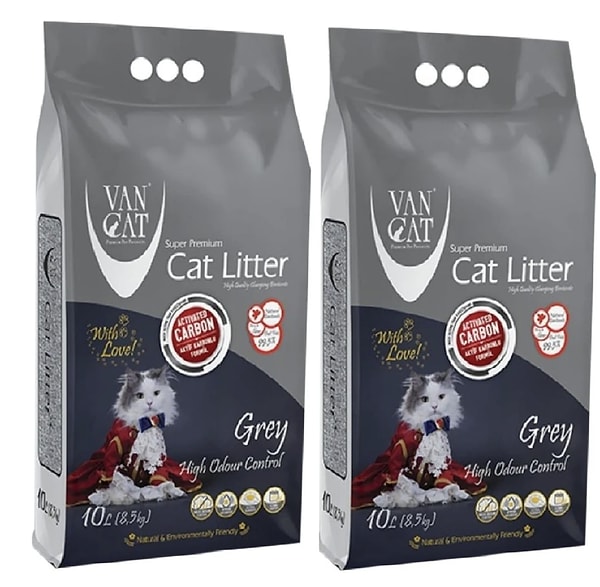 VanCat Van Cat Aktif Karbonlu Süper Topaklanan Premium