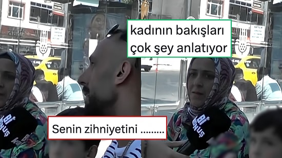 Sokak Röportajında Bir Erkeğin Karısının Yanında Söyledikleri Saç Baş Yoldurttu