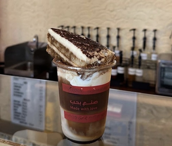 6. Tiramisu latte