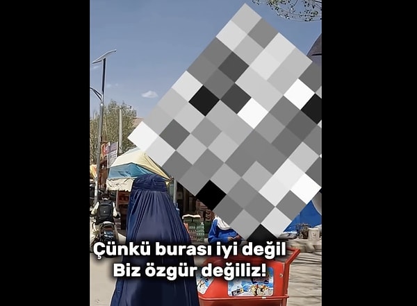 "Okullar kapalı. Gidemiyoruz. Burası iyi değil, özgür değiliz."