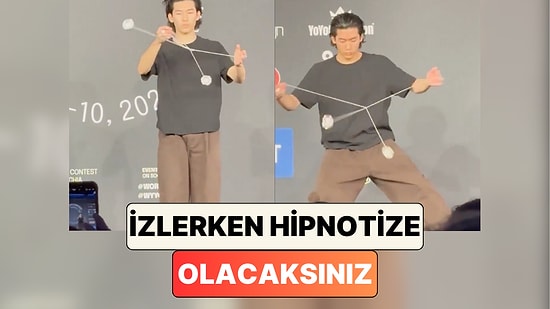 Çocukluğumuzun Oyuncağı "Yoyo"yu Başka Bir Seviyeye Taşıyarak 8. Kez Şampiyon Olan Sporcunun Gösterisi