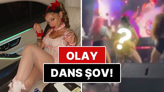 Kıbrıs Konserinde Jartiyerli Kombiniyle Firikik Veren Alizade'nin Dansı Dikkat Çekti