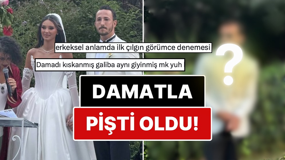 Survivor'da Birlikte Yarışmışlardı: Cemal Can Canseven, Berkan Karabulut'un Düğününe Damatla Aynı Takımı Giydi