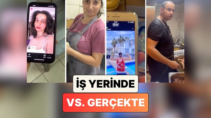 Bir Sosyal Medya Kullanıcısının İş Arkadaşlarına Yaptığı Güldüren Karşılaştırma: İş Yerinde vs. Sosyal Medyada