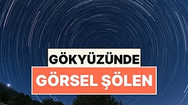 Halk arasında 'yıldız kayması' olarak bilinen Perseid meteor yağmuru gece saatlerinde gerçekleşti.