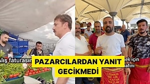 AKP'li Bahçelievler Belediye Başkanı Hakan Bahadır geçtiğimiz gün sahaya inmiş duraklarından biri de semt pazarı olmuştu.