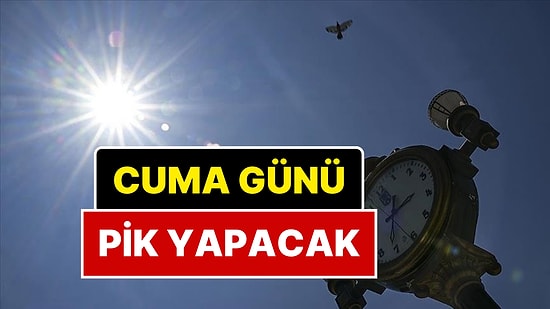 Yeni Sıcak Hava Dalgası Geliyor: Cuma Günü Zirve Yapacak!