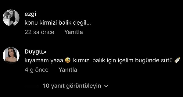 Yorumlara bakalım 👀