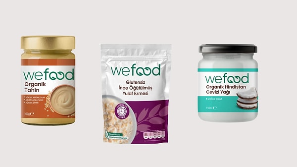 Wefood lezzetlerini %35 indirimle sepetinize eklemeyi unutmayın.