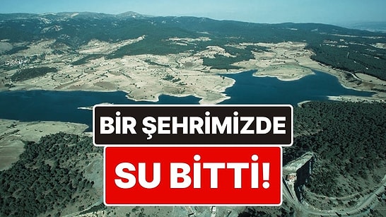 Uşak’ta Su Tamamen Bitti! Küçükler Barajı’nda Su Kalmadı, Şehre Günde 6 Saat Su Veriliyor