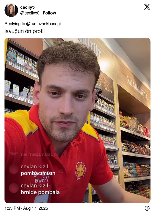 Bazıları bu benzerliği yayın yaptığı profile bağladı.