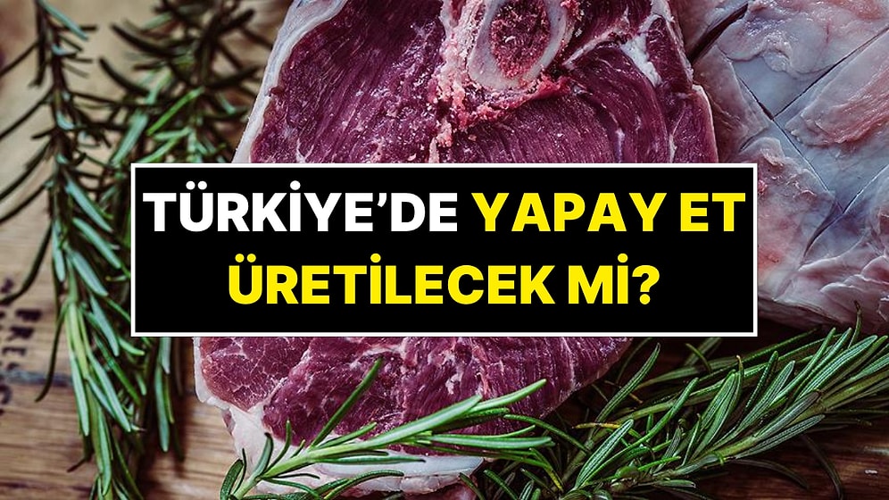 Türkiye’de Yapay Et Üretilecek mi? Resmi Açıklama Geldi