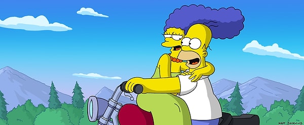 Homer & Marge Simpson