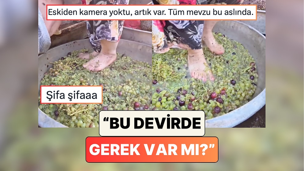 Bu Devirde Gerek Var mı? İzmir'de Bir Teyzenin Geleneksel Yöntemlerle Yaptığı Pekmez Sosyal Medyada Olay Oldu