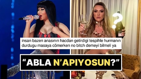 Masaya Bacak Bacak Üstüne Atıp Tüneyen Hadise'nin "Nicki Minaj Akımı" Performansı Dillere Düştü!