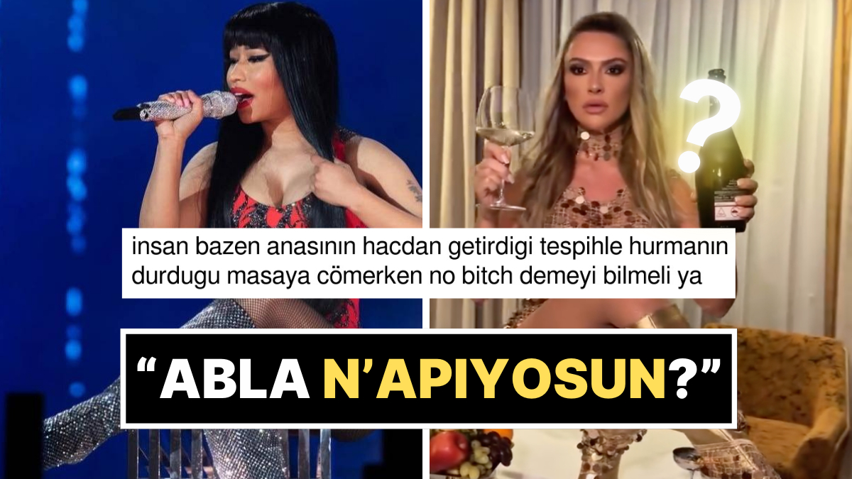 Hadise'nin Nicki Minaj Esintili Dans Performansı Sosyal Medyayı Salladı! Masa Üzerindeki Cesur Pozları Gündem Oldu