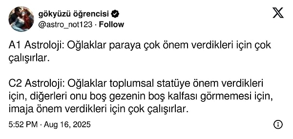 Oğlaklarla devam edelim.