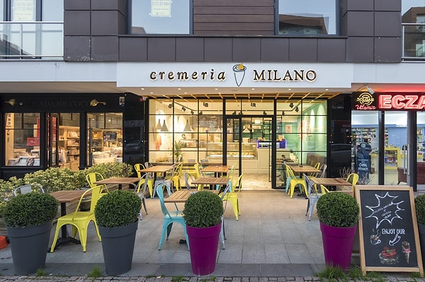 4. Cremeria Milano – Bebek, Caddebostan, Cihangir, Çengelköy…