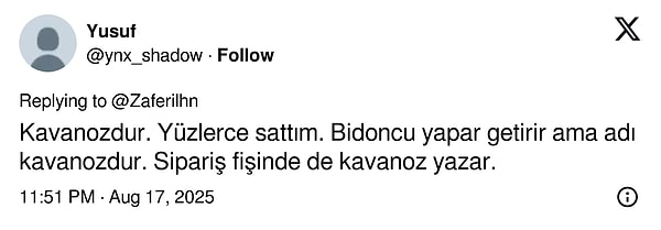 Meslek erbabı da konuştu.