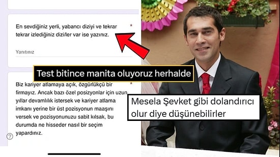 Bir İş Başvurusunda Sorulan Sorular Sosyal Medyada Gündem Oldu