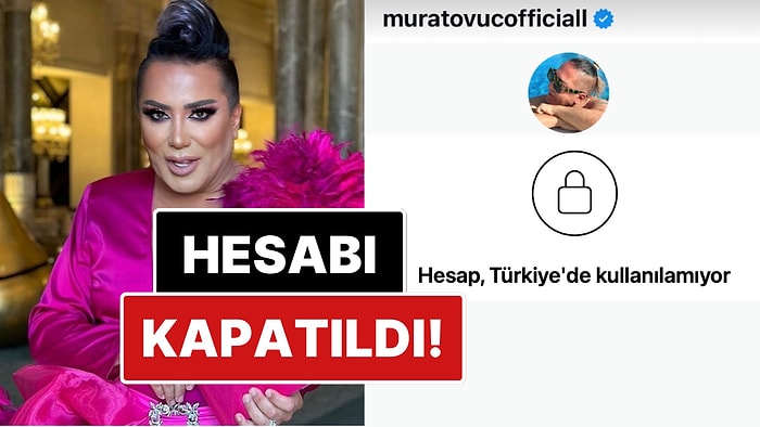 Sosyal Medya Fenomeni Murat Övüç'ün Instagram Hesabına Türkiye'de Erişim Engeli Getirildi