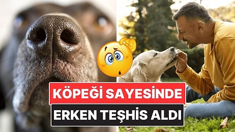 Bir Adam Köpeğinin Garip Davranışları Sayesinde Erken Kanser Teşhisi Aldı