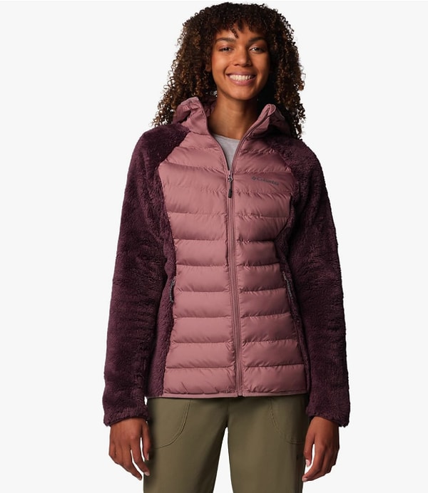Günün fırsatları arasında öne çıkan ilk ürün: Columbia Powder Lite 2 Sherpa Hybrid Jacket