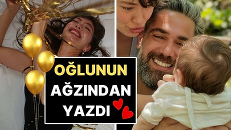 Kadir Doğulu'dan Biricik Eşi Neslihan Atagül'e Anne Olarak Kutladığı İlk Doğum Gününde Duygusal Mesaj!