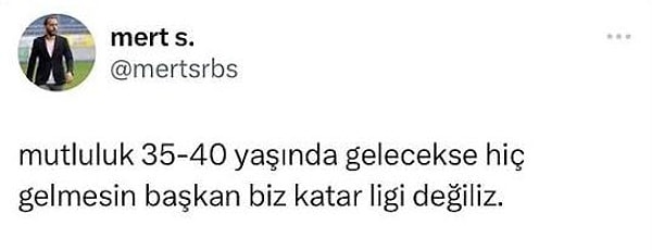 Tweetin ardından Katar'dan sonra Birleşik Arap Emirlikleri, Suudi Arabistan da devreye girdi. O ligler de değiliz...