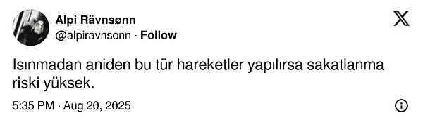 "Sakatlanma riski yüksek"👇