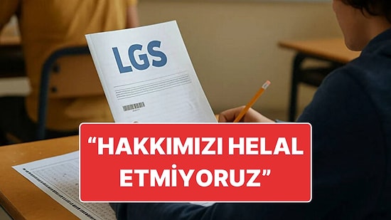 MEB LGS’de Şaibe İddialarını Reddetmişti: Bir Öğrenci Velisi 218 Puan Alan Çocuğu İçin İsyan Etti