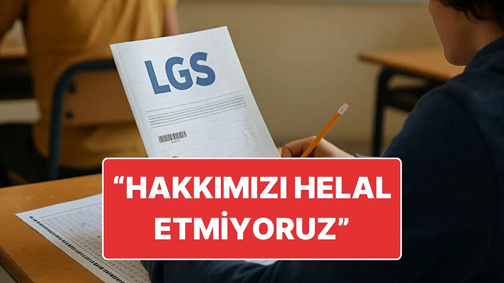 MEB LGS’de Şaibe İddialarını Reddetmişti: Bir Öğrenci Velisi 218 Puan Alan Çocuğu İçin İsyan Etti