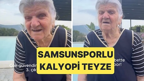 Yunanistan'da Nea-Karvali'de Yaşayan Aslen Samsun Bafralı Kalyopi Teyze Yürekleri Isıttı
