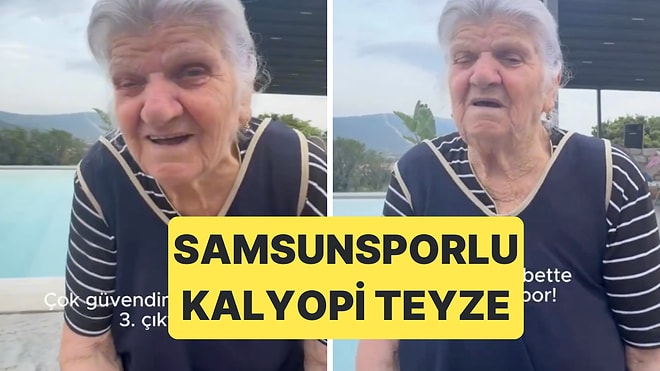 Yunanistan'da Nea-Karvali'de Yaşayan Aslen Samsun Bafralı Kalyopi Teyze Yürekleri Isıttı