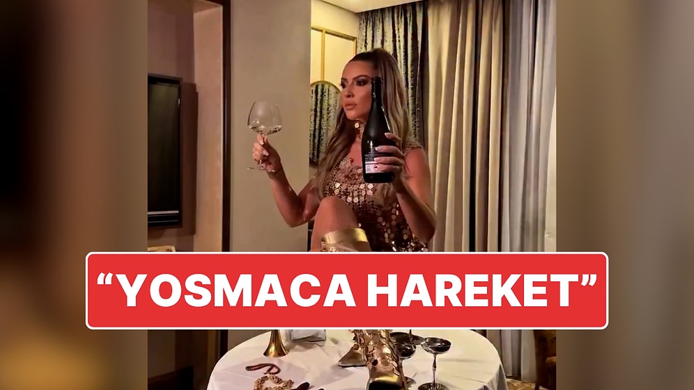 Hadise'nin Nicki Minaj Pozuna Tesbih ve Hurma Tepkisi: "Yosmaca Hareket"
