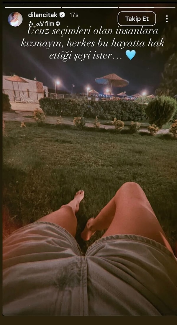 Tüm bu gelişmelerin ardından Dilan Çıtak’ın Instagram hesabından yaptığı bir paylaşım dikkat çekti.