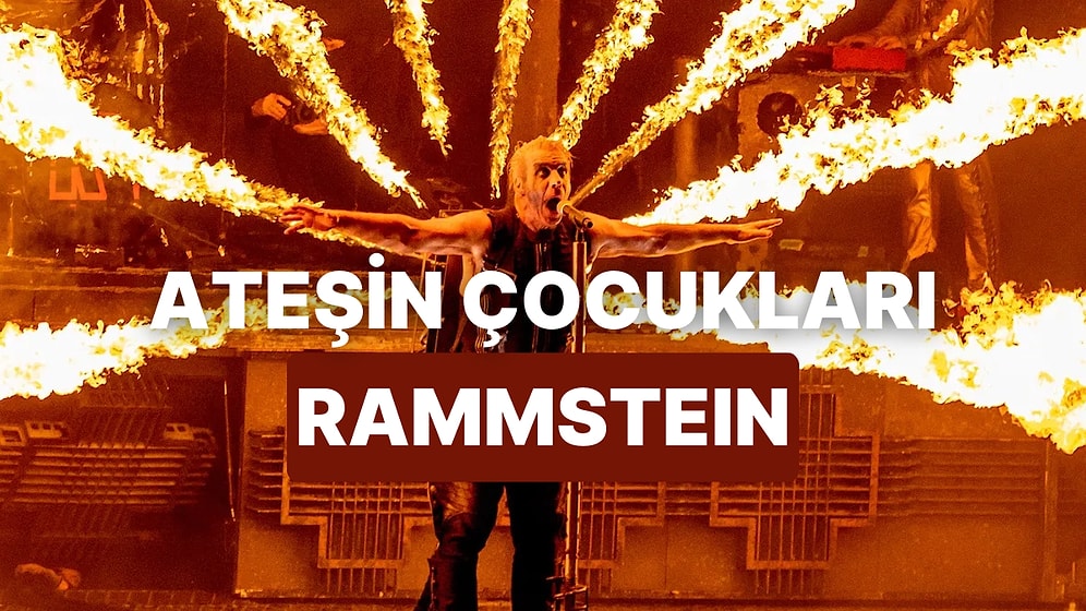 Sahne Performanslarıyla Rock Tarihine Damga Vuran Rammstein