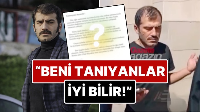 Ezel Dizisiyle Tanınan Oyuncu Ufuk Bayraktar Adli Kontrolle Serbest Bırakıldı: İlk Açıklama Geldi!