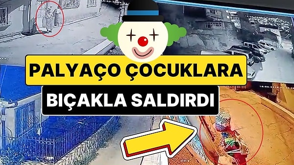 Bursa’da Palyaço Kıyafetiyle Çocukların Peşine Düşen Şüpheli Korku Saçtı!