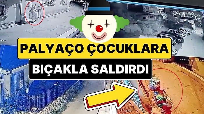 Bursa’da Palyaço Kıyafetiyle Çocukların Peşine Düşen Şüpheli Korku Saçtı!