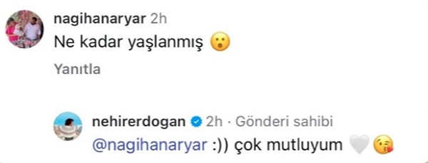 O yorumları şöyle bırakalım:
