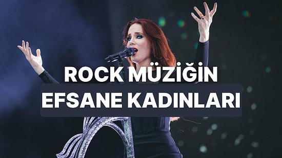 Sahnede Fırtına Estiren Rock Müziğin Kadın Vokalleri