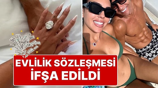 Okurken Dudağınız Uçuklayacak! Cristiano Ronaldo ile Georgina Rodriguez’in Evlilik Sözleşmesi İfşa Oldu