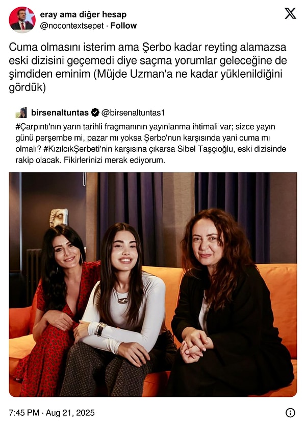 Biraz rekabetin herkese iyi geleceğini dile getirdiler. 👇