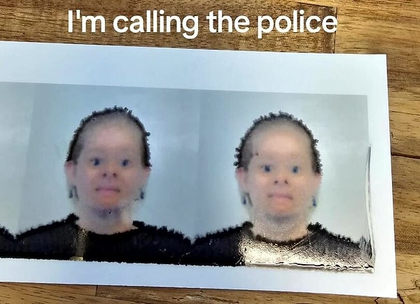 TikTok kullanıcısı Rebekah, güncel pasaport fotoğrafını görünce şoke oldu.