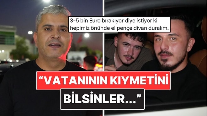 Kapıkule Sınır Kapısı'nda Konuşan Gurbetçiler Sözleriyle Yine Tepki Çekti