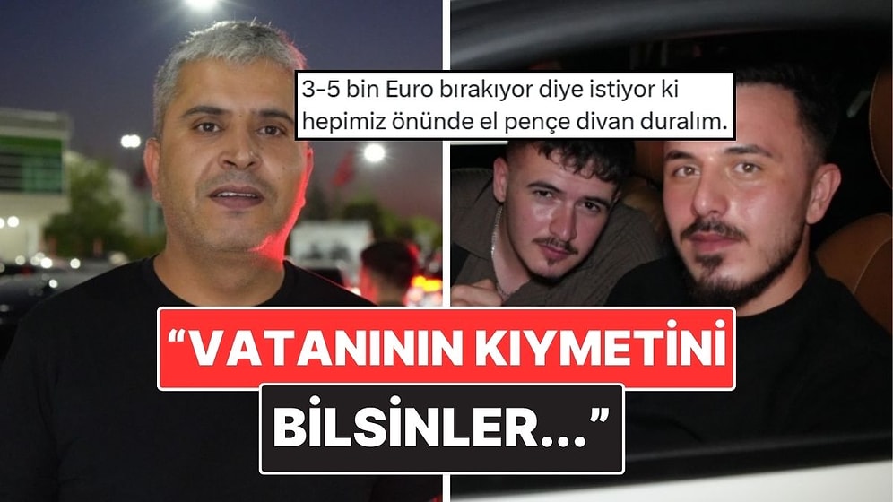 Kapıkule Sınır Kapısı'nda Konuşan Gurbetçiler Sözleriyle Yine Tepki Çekti
