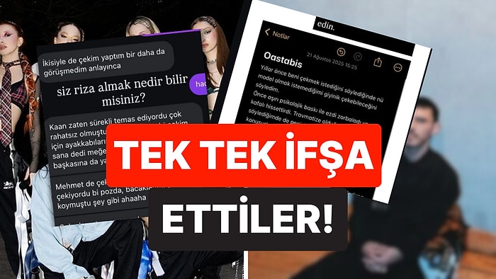 Fotoğrafçı, Besteci ve Daha Fazlası... Sektördeki Kadınlar Kendilerini Taciz Eden Kişileri Tek Tek İfşa Etti